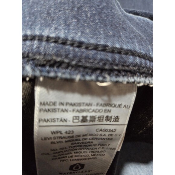 Signature by Levi's Shaping Pull-On Super Skinny Jeans Women's 18 W34 High Rise - Picture 6 of 11